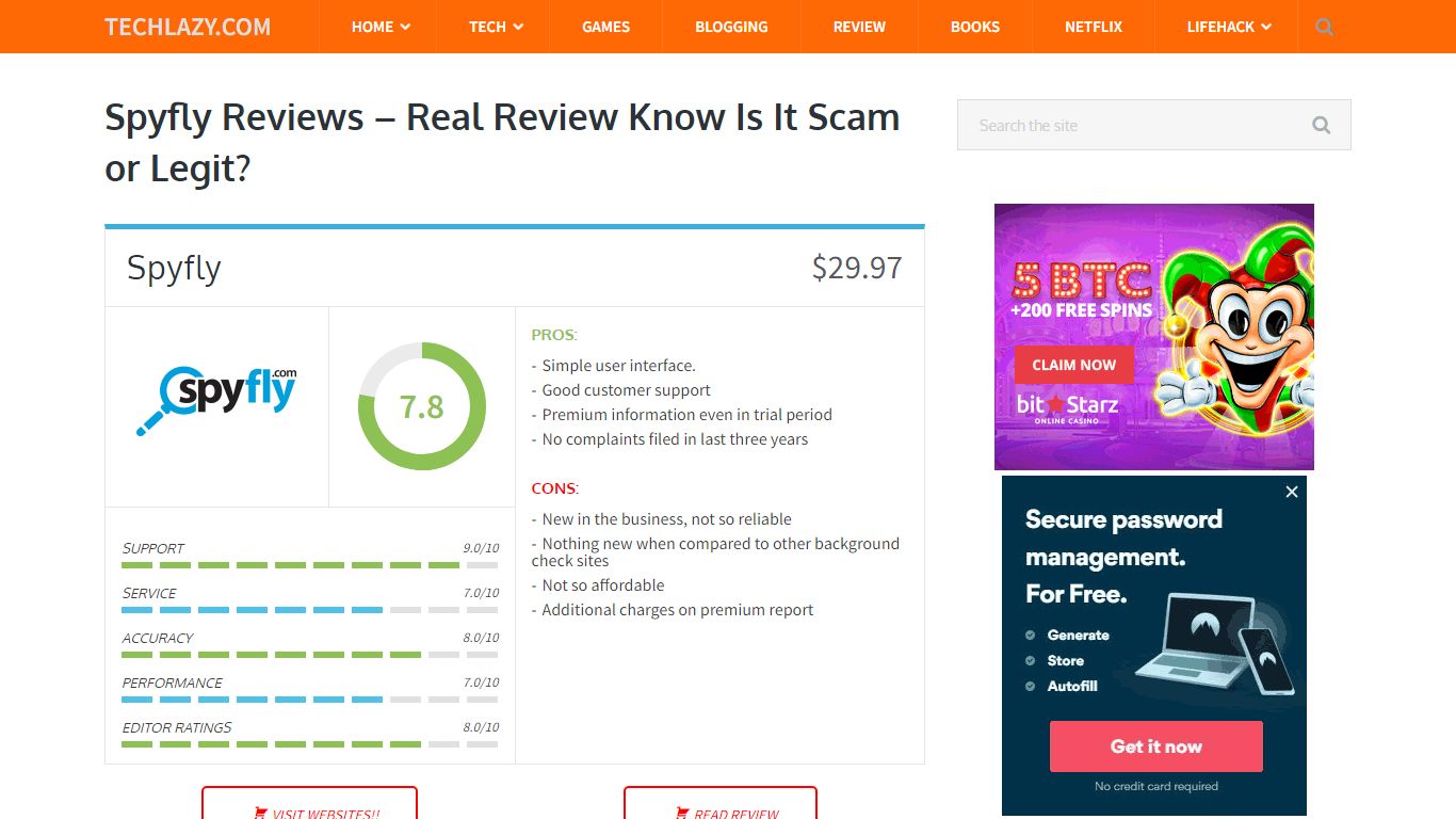 Spyfly Reviews - Real Review Know Is It Scam or Legit? - Techlazy.com